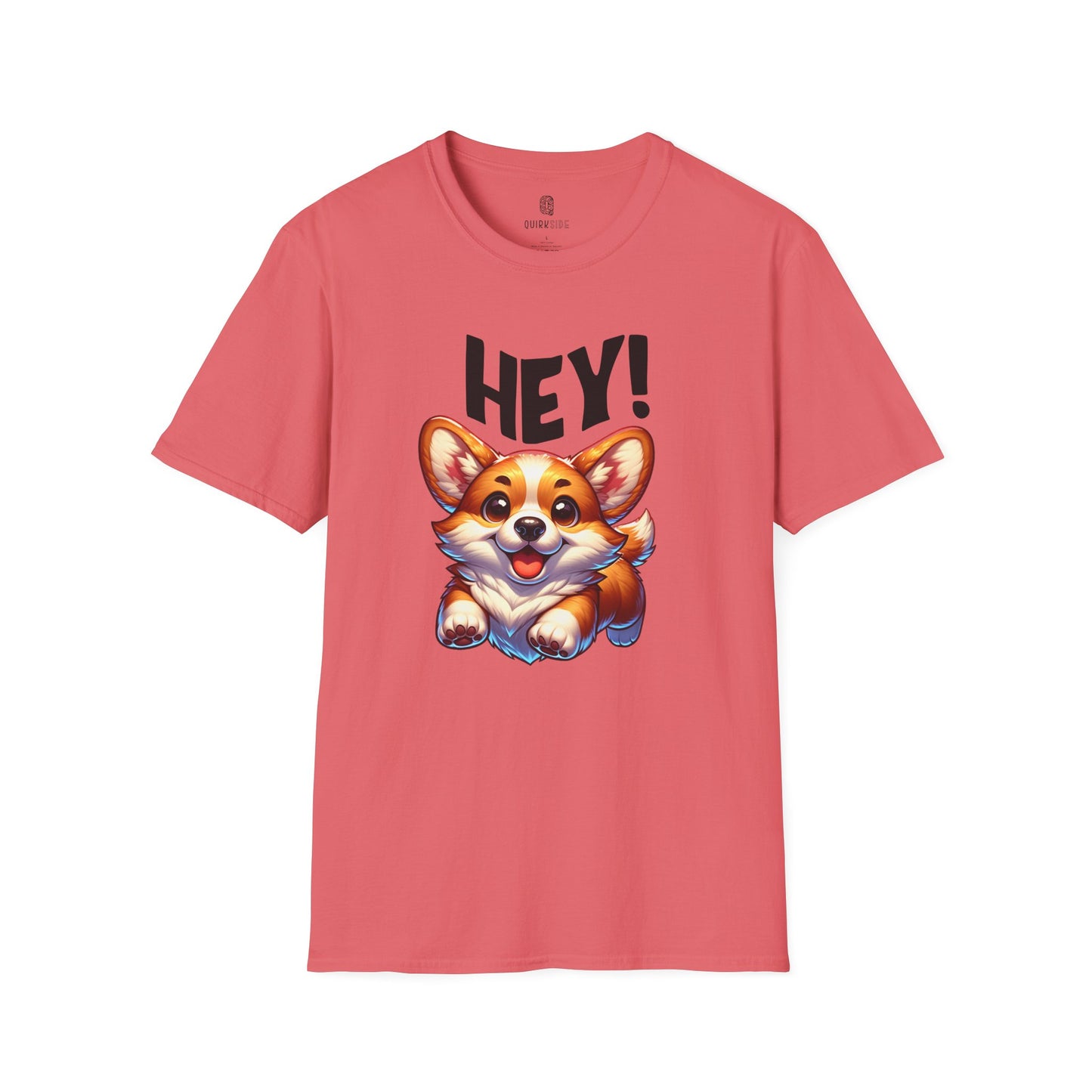 Dog Lover Unisex T-Shirt, Softstyle Tee, Dog Mom/Dad Shirt, Pet Owner Gift, Dog Lover Apparel, Cute Puppy Tee - Quirkside Creations