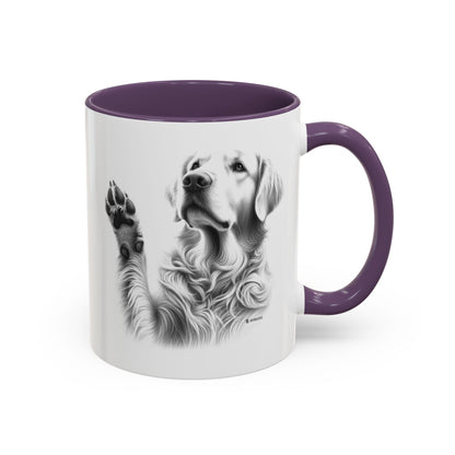 Elegant Pet Lover's Coffee Mug with Adorable Paw Prints, Dog Lover Gift, Customizable Ceramic Mug, Perfect for Pet Lovers, Home & [...]