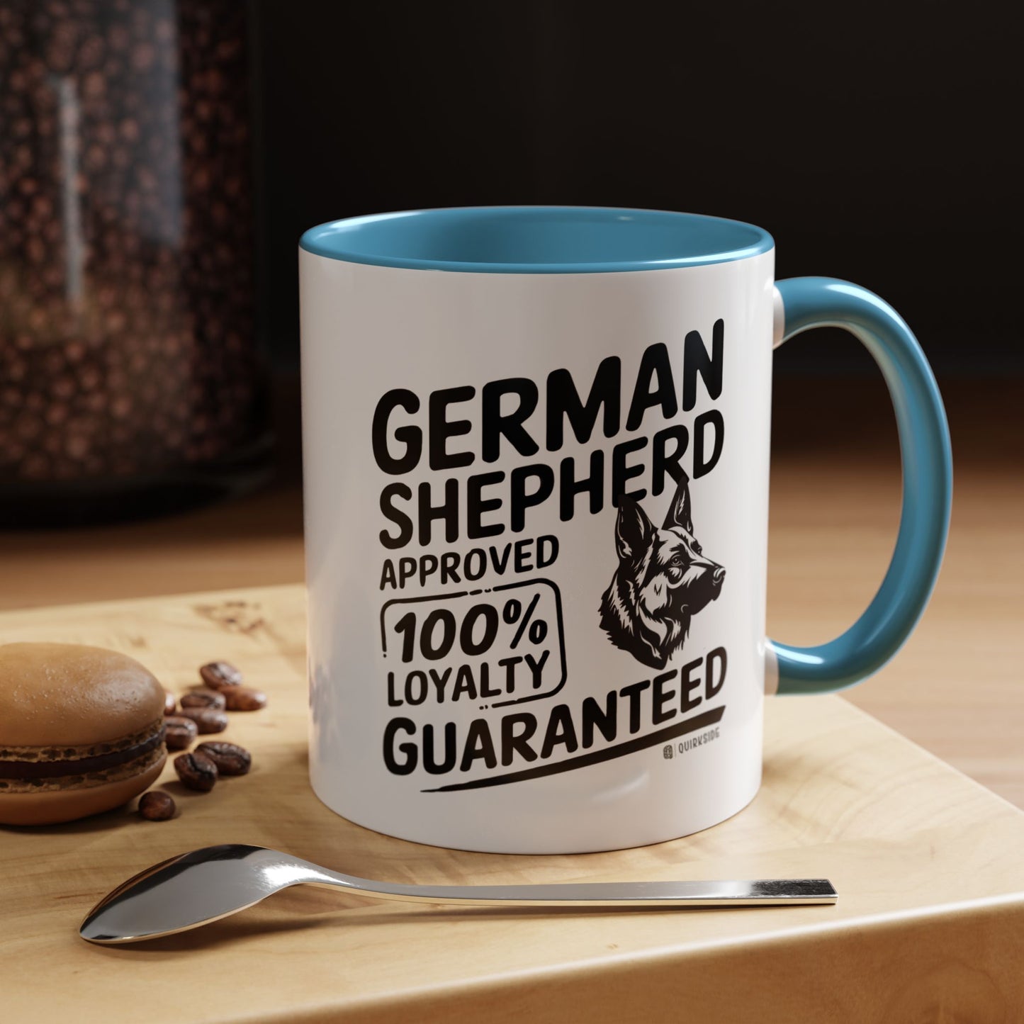German Shepherd Lover Coffee Mug, Dog Owner Gift, Animal Lover Mug, Pet Parent Gift, Loyalty Guaranteed Mug