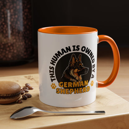 German Shepherd Owner Coffee Mug | Pet Lover Gift | Dog Mom Mug | Cute Animal Mug | Animal Lover Coffee Cup | Pet Parent Gift