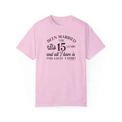 Hilarious Marriage Celebration T-shirt, Customizable Unisex Tee for Anniversary, Funny Gift, Humor Shirt, Wicked Sense of Humor Top - Quirkside Creations