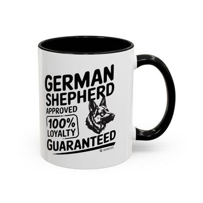 German Shepherd Lover Coffee Mug, Dog Owner Gift, Animal Lover Mug, Pet Parent Gift, Loyalty Guaranteed Mug