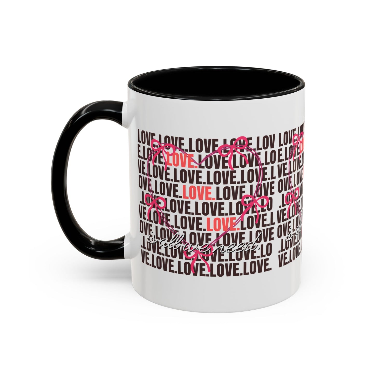 Romantic Love Coffee Mug - Perfect Gift for Anniversary, Valentine's Day, Wedding, Love-Themed Decor, Ceramic Drinkware