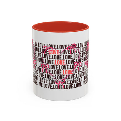 Romantic Love Coffee Mug - Perfect Gift for Anniversary, Valentine's Day, Wedding, Love-Themed Decor, Ceramic Drinkware