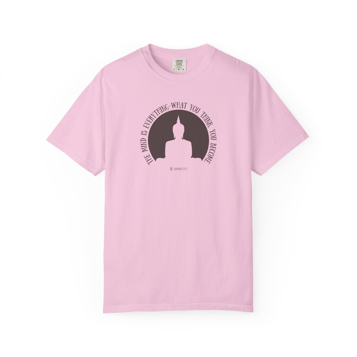 Buddha Quote Mind Power T-shirt, Inspirational Tee, Positive Thinking Shirt, Meditation Top, Unisex Graphic Apparel