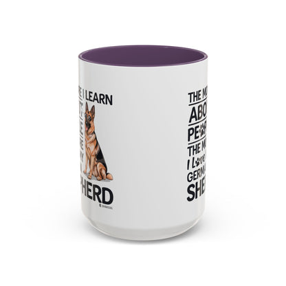 German Shepherd Love Coffee Mug, Dog Lover Gift, Pet Owner Mug, Birthday Gift, Animal Lover, Personalized Mug