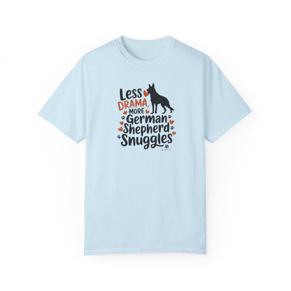 German Shepherd Dog Lover Unisex Garment-Dyed T-shirt, Parent Gift, Funny Dog Tee, Dog Mom Shirt, Gift for Dog Lovers