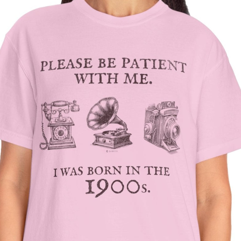 Sarcastic Millenial Unisex T-shirt, Funny Please Be Patient Tee, Humorous Gen Y Shirt, Vintage Birth Year Quote Top, Retro Cotton Blend