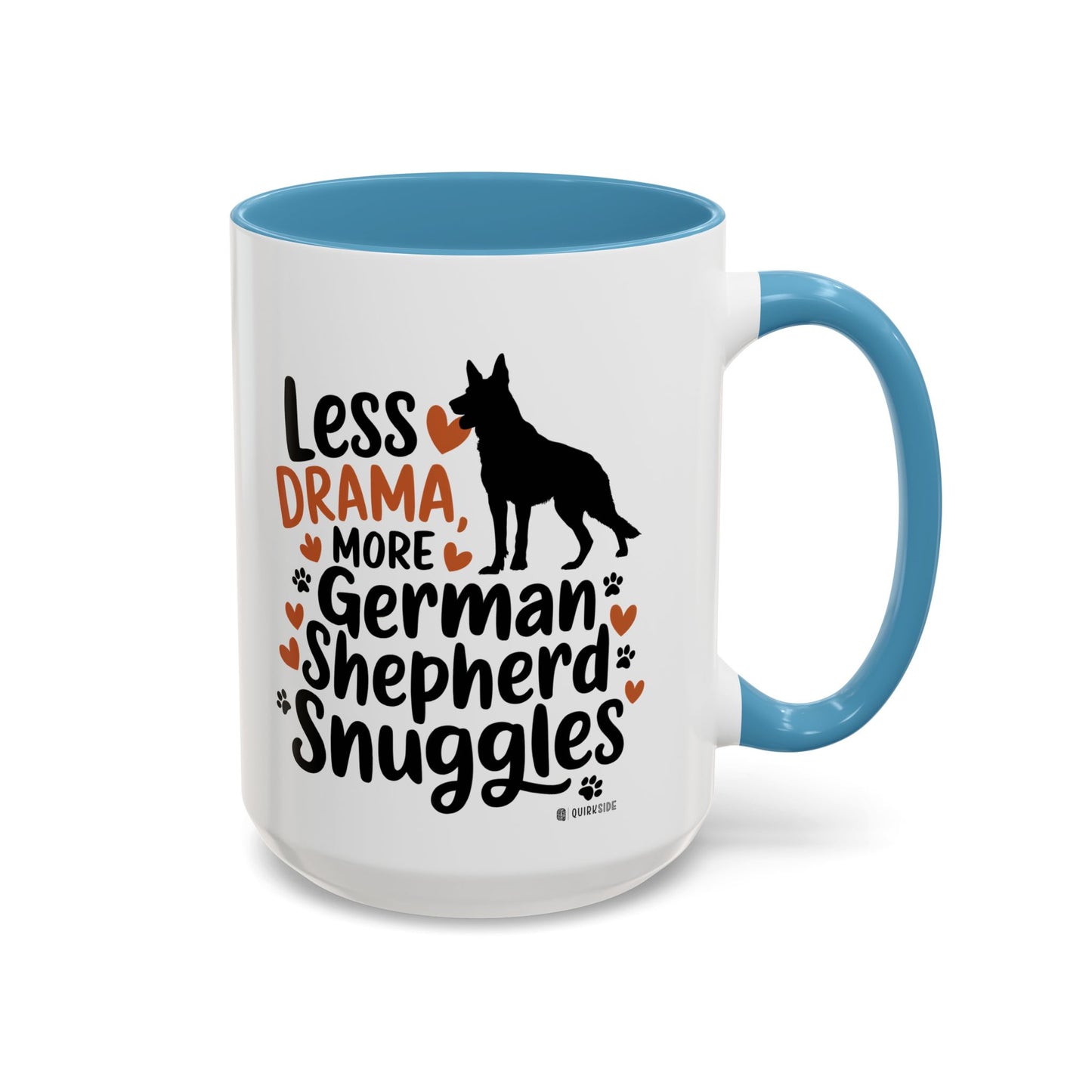 German Shepherd Love Mug | Accent Coffee Mug | Dog Mom Gift | Pet Owner Gift | Animal Lover Coffee Mug | Funny Dog Mug