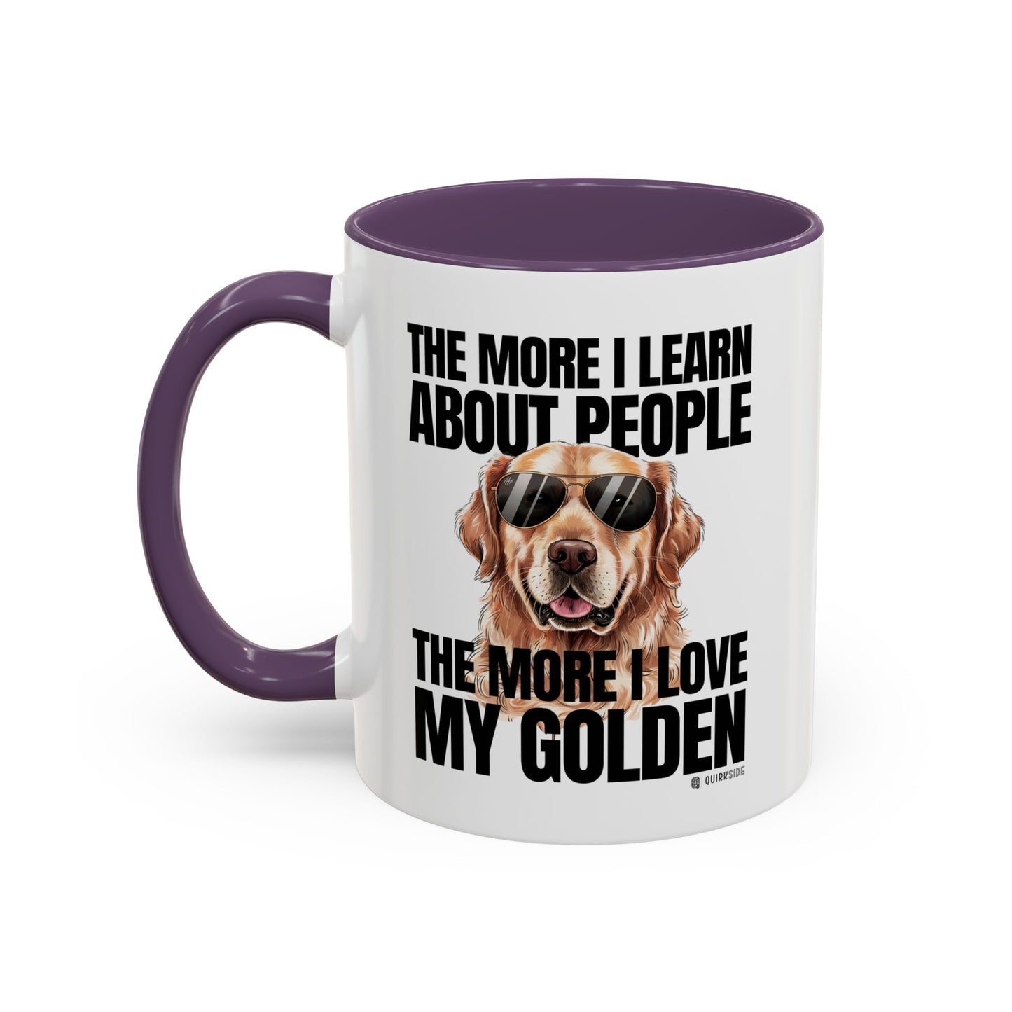 Golden Retriever Love Coffee Mug - Funny Dog Mug, Pet Owner Gift, Personalized Mug, Animal Lover Gift, Birthday Gift