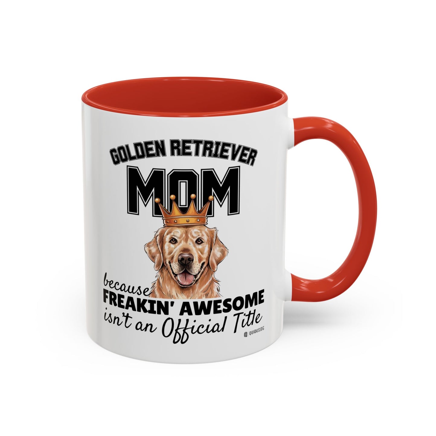 Golden Retriever Mom Coffee Mug - Perfect Gift for Dog Lovers, Pet Owners, Birthday, Mother's Day, Funny Dog Mom Mug