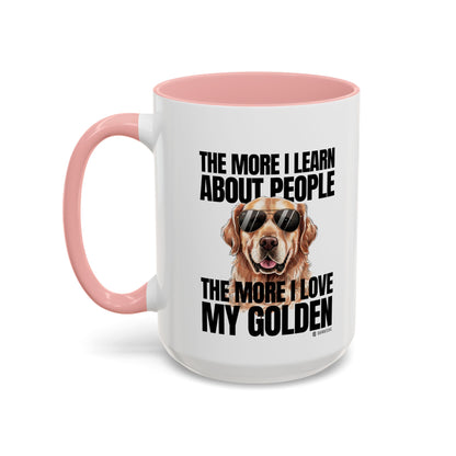 Golden Retriever Love Coffee Mug - Funny Dog Mug, Pet Owner Gift, Personalized Mug, Animal Lover Gift, Birthday Gift