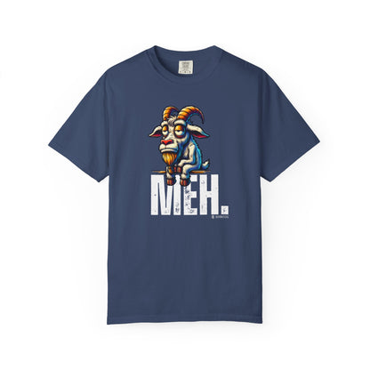 Funny Goat Boredom Unisex T-shirt, Sarcastic Animal Graphic Tee, Comical Farmyard Top, Humorous Goat Lover Gift, Vintage Style Shirt