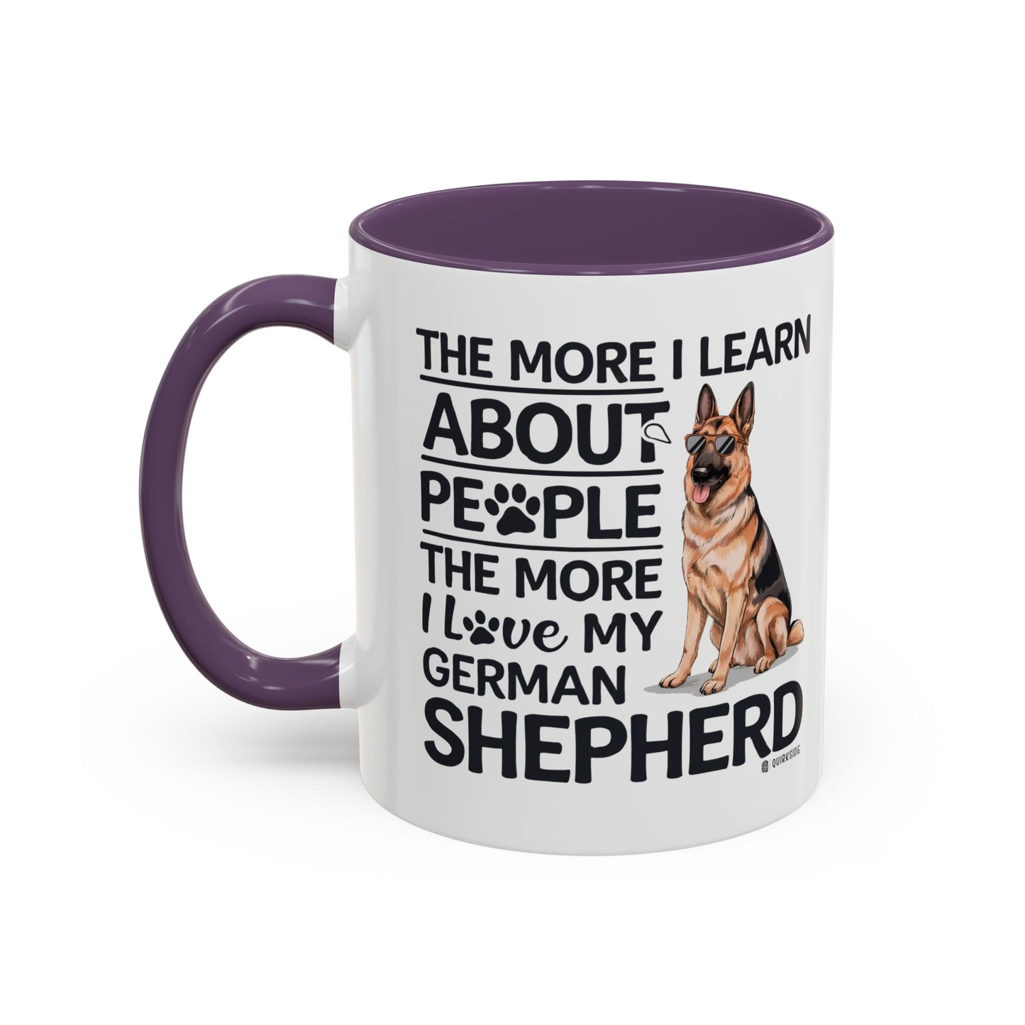 German Shepherd Love Coffee Mug, Dog Lover Gift, Pet Owner Mug, Birthday Gift, Animal Lover, Personalized Mug