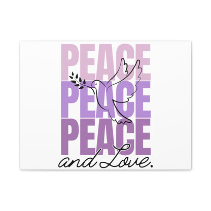 Peaceful Dove Canvas Wall Art, Inspirational Home Decor, Gift for Peace Lovers, Serenity Decor, Modern Art, Gift for Holidays