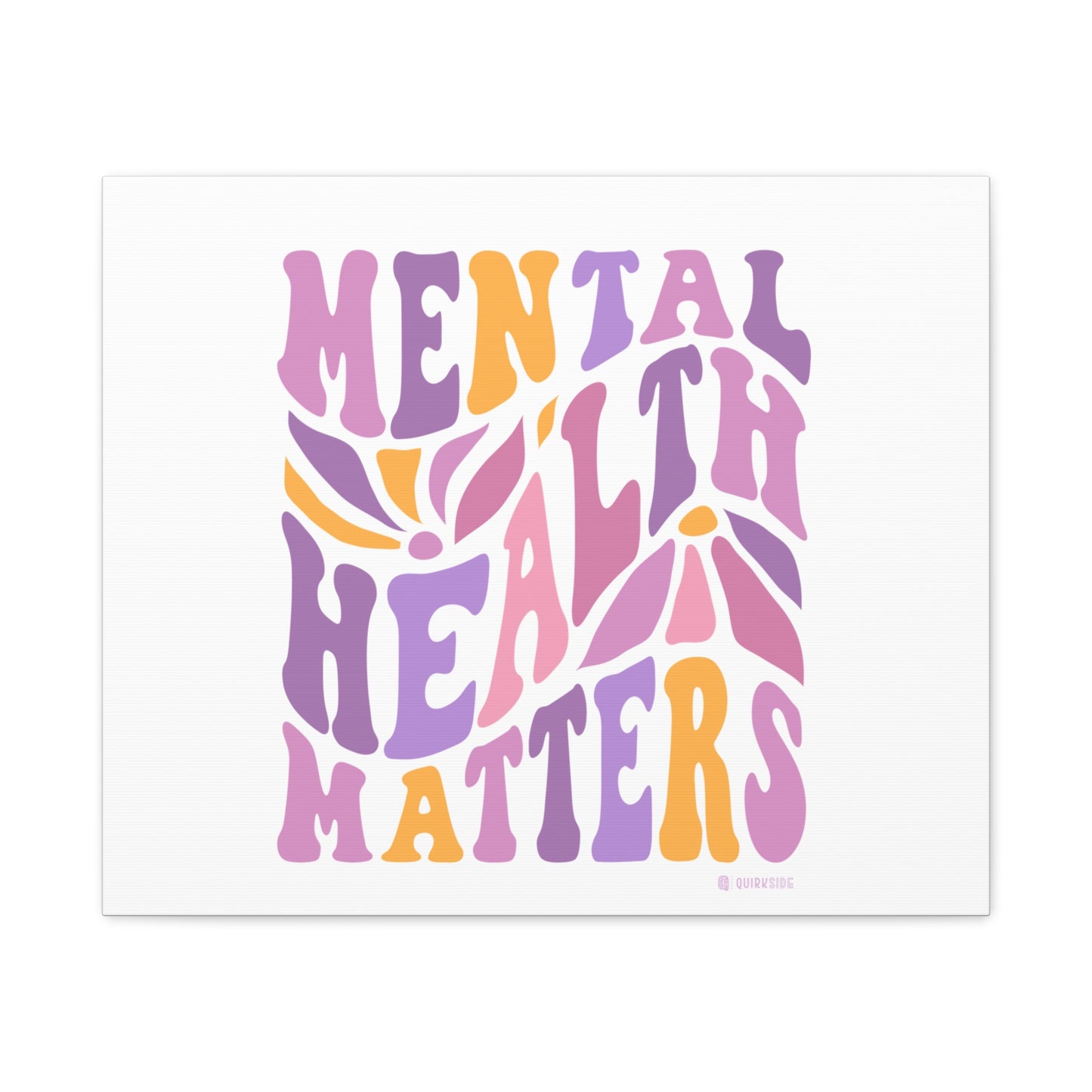 Mental Health Matters Canvas Art