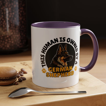 German Shepherd Owner Coffee Mug | Pet Lover Gift | Dog Mom Mug | Cute Animal Mug | Animal Lover Coffee Cup | Pet Parent Gift
