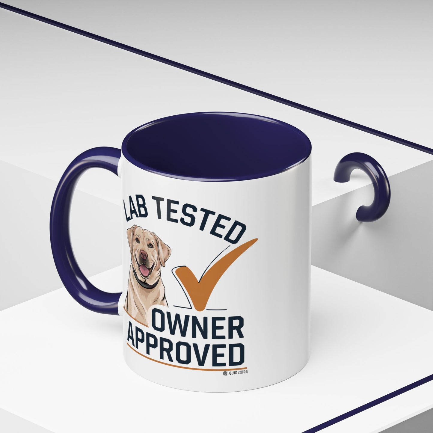 Lab Tested Owner Approved Coffee Mug, Dog Lover Gift, Pet Owner Present, Funny Mug for Dog Moms, Lab Dog Coffee Mug, Unique Dog Gifts