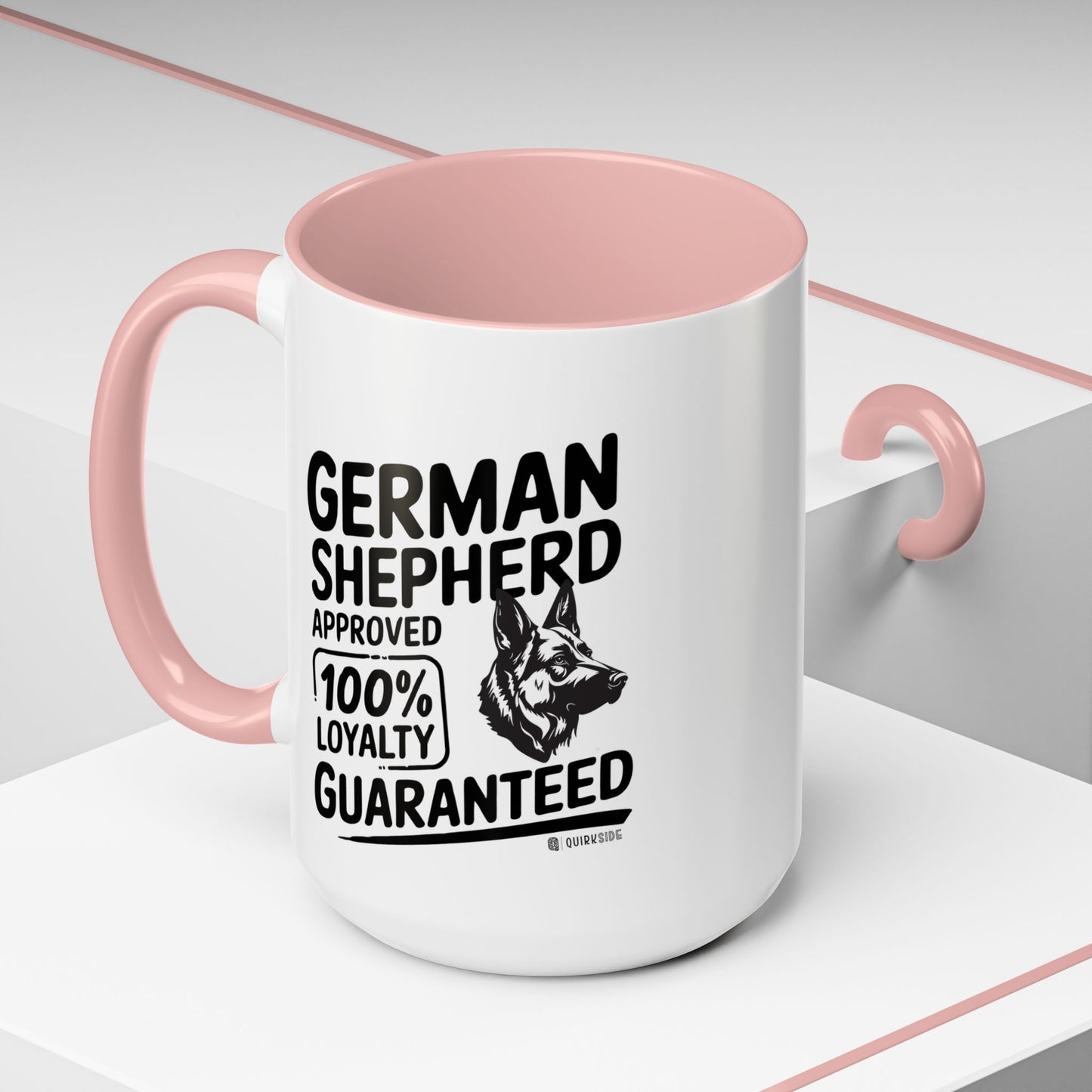 German Shepherd Lover Coffee Mug, Dog Owner Gift, Animal Lover Mug, Pet Parent Gift, Loyalty Guaranteed Mug