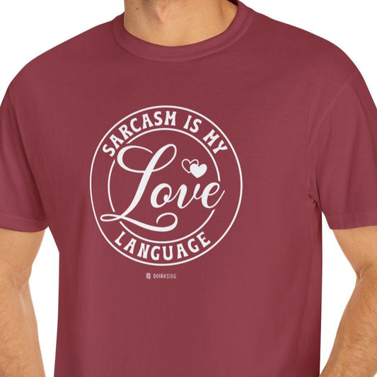 Funny Unisex Garment-Dyed T-shirt, Premium Sarcastic Tee, Humorous Adult Joke Top, Novelty Graphic Tee