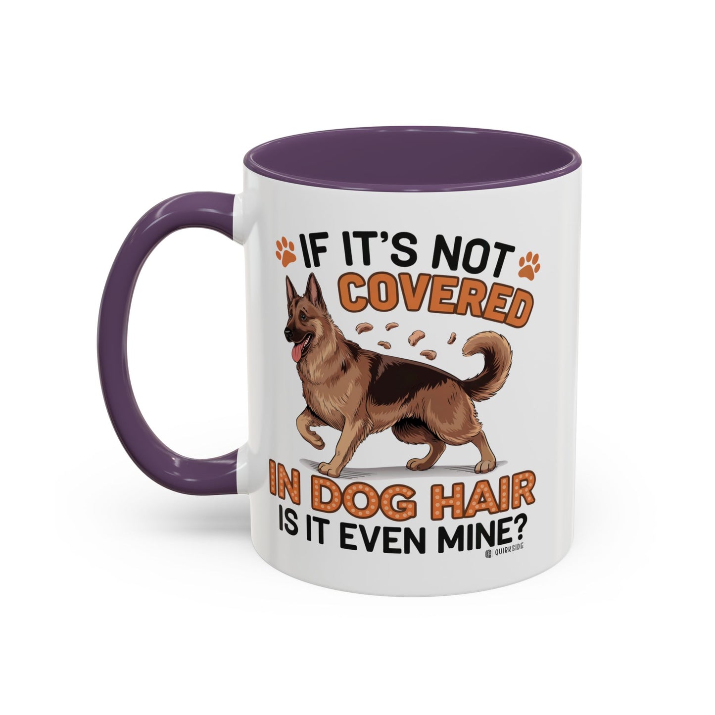 Dog Hair Lover's Coffee Mug | Funny Pet Mug | Gifts for Dog Owners | Cute Pet Lover Gift | Animal Lover Coffee Cup | Dog Mom Mug