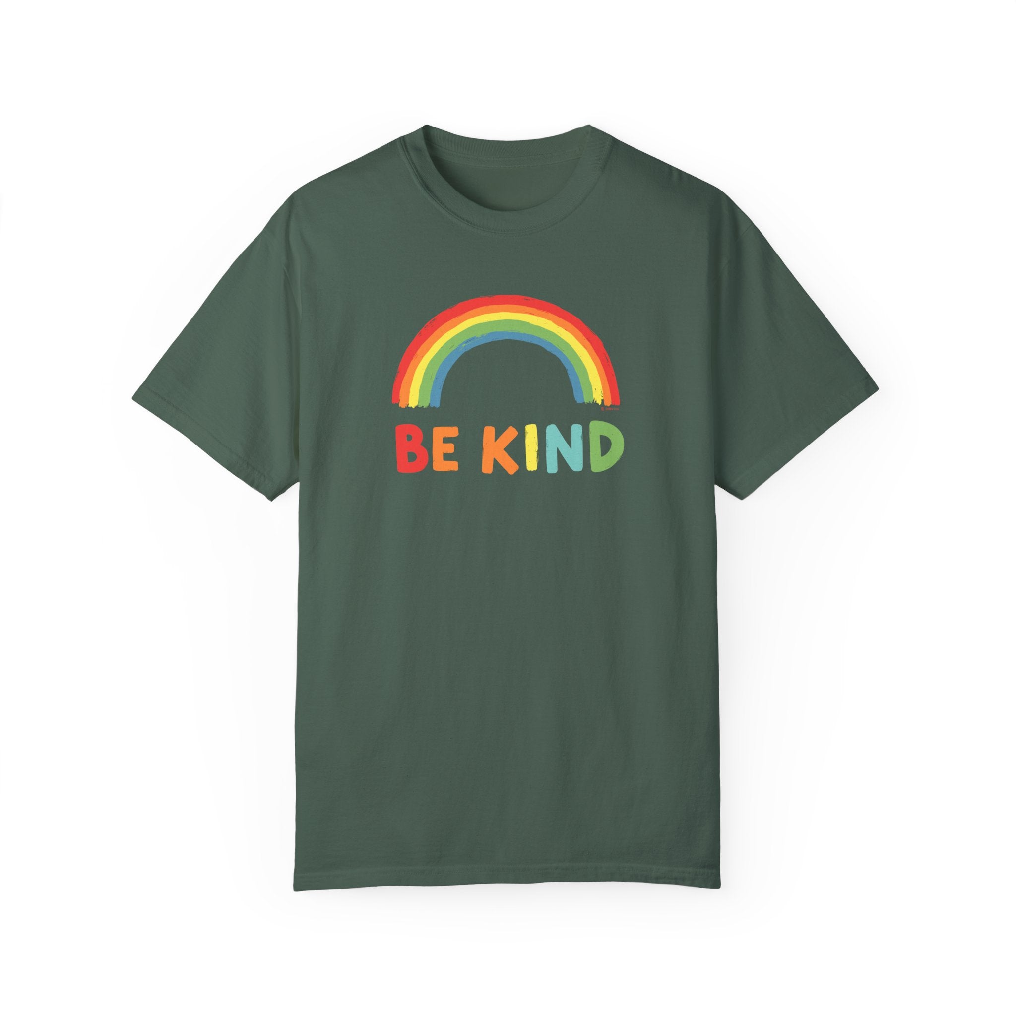 Kindness Promotion T-shirt, Positive Message Tee, Colorful Be Kind Shirt, Unisex Friendly Reminder Top, Inspirational Graphic Tee