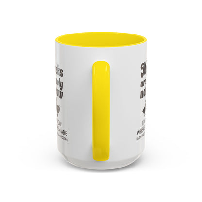 Humorous Accent Coffee Mug, Gift for Duck Lovers, Quirky Coffee Cup for Home or Office, Fun Mug for Birthdays, Funny Office Gift