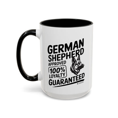 German Shepherd Lover Coffee Mug, Dog Owner Gift, Animal Lover Mug, Pet Parent Gift, Loyalty Guaranteed Mug