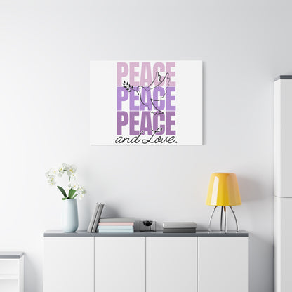 Peaceful Dove Canvas Wall Art, Inspirational Home Decor, Gift for Peace Lovers, Serenity Decor, Modern Art, Gift for Holidays