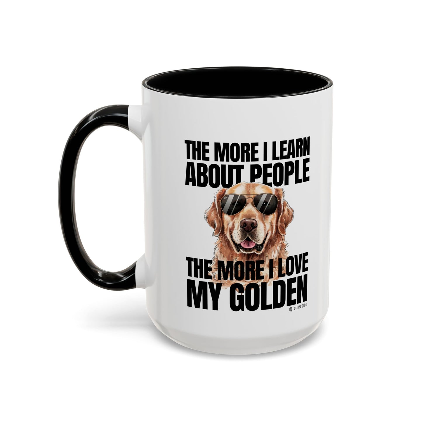 Golden Retriever Love Coffee Mug - Funny Dog Mug, Pet Owner Gift, Personalized Mug, Animal Lover Gift, Birthday Gift