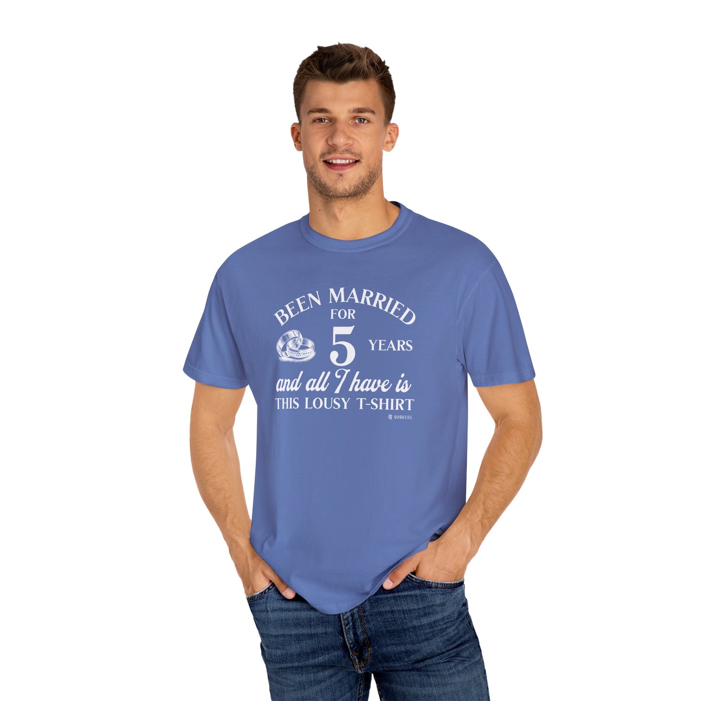 Hilarious Marriage Celebration T-shirt, Customizable Unisex Tee for Anniversary, Funny Gift, Humor Shirt, Wicked Sense of Humor Top