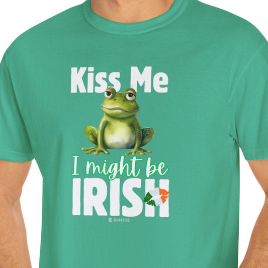 Irish Humor Unisex T-shirt, St Patricks Day Tee, Funny Irish Shirt, Shamrock Celebration Top, Green Clover Clothing