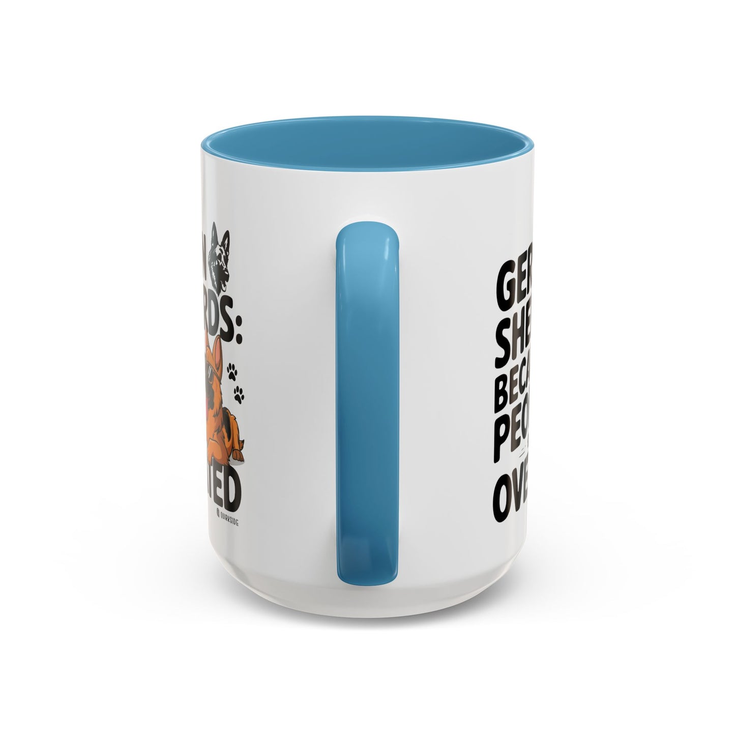 German Shepherds Coffee Mug - Funny Dog Lover Gift, Pet Parent Humor, Animal Lover Decor, Unique Holiday Present, Dog Breed Lovers