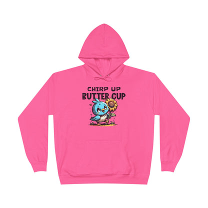 Positive Vibes Fun Pullover Hoodie Sweatshirt, Inspirational Encouragement Top, Cheerful Eco-Friendly Jumper, Colorful Optimistic Hoodie - Quirkside Creations