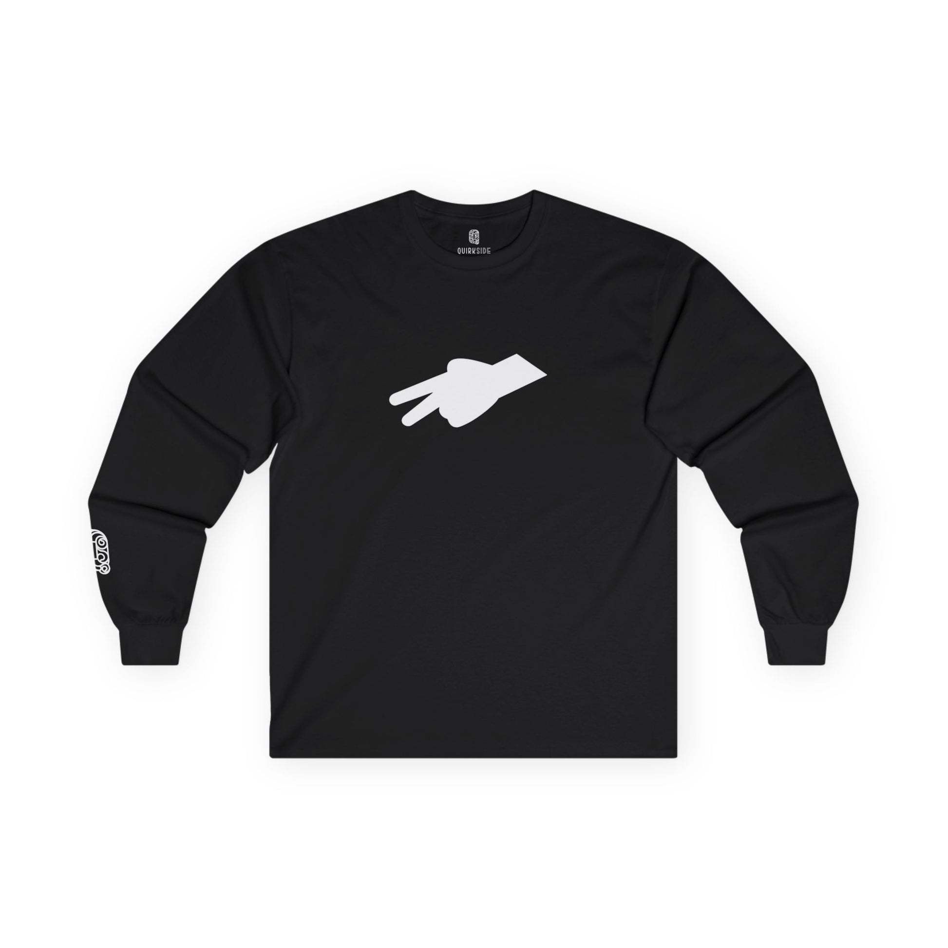 Biker Wave Long Sleeve Tee, Motorcycle Rider Gift, Funny Biker Shirt, Unisex Bike Lover Top, Biker Advisory Tee, Motorcyclist Long Sleeve - Quirkside Creations