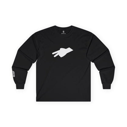Biker Wave Long Sleeve Tee, Motorcycle Rider Gift, Funny Biker Shirt, Unisex Bike Lover Top, Biker Advisory Tee, Motorcyclist Long Sleeve - Quirkside Creations
