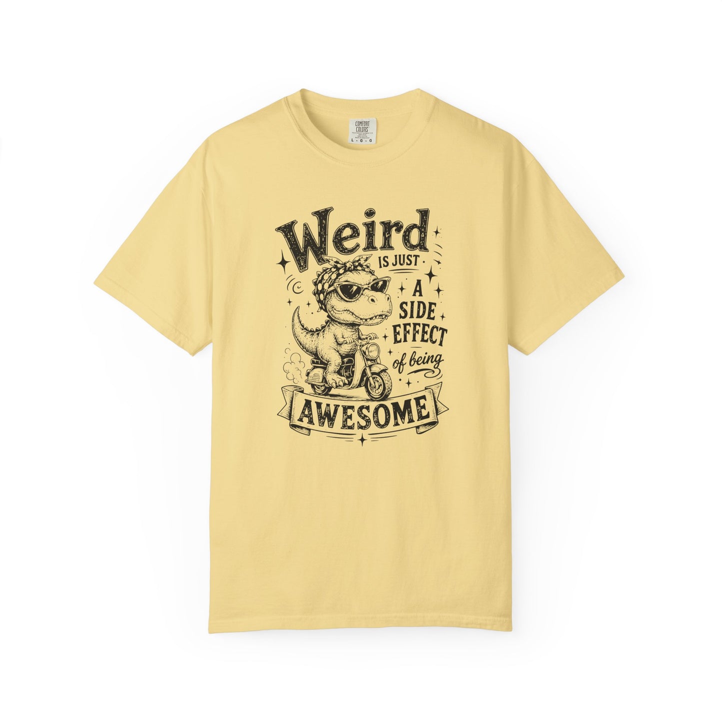 Weird = Awesome T-Shirt — Funny Glowing Recommendation Tee