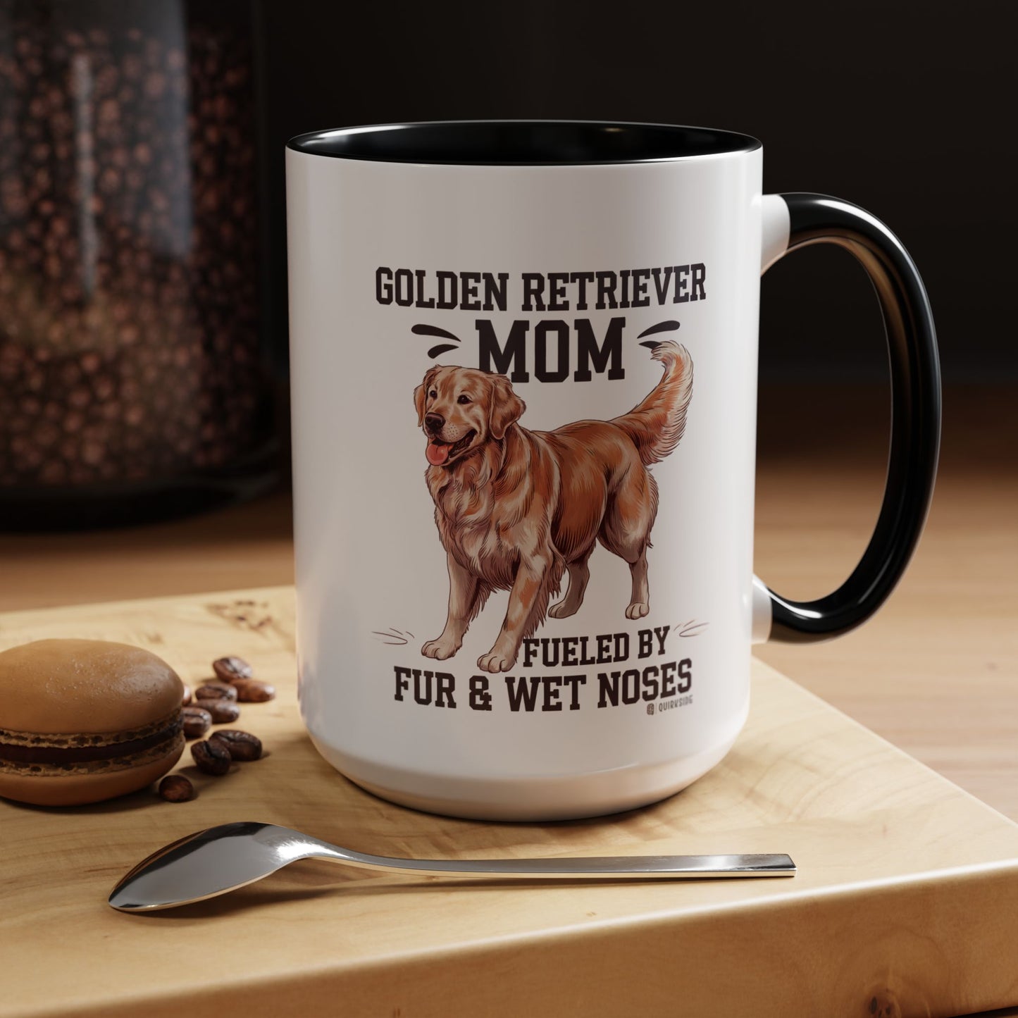 Golden Retriever Mom Coffee Mug - Perfect Gift for Dog Lovers, Funny Pet Owner Mug, Cute Golden Retriever Merchandise, Animal Lover's [...]