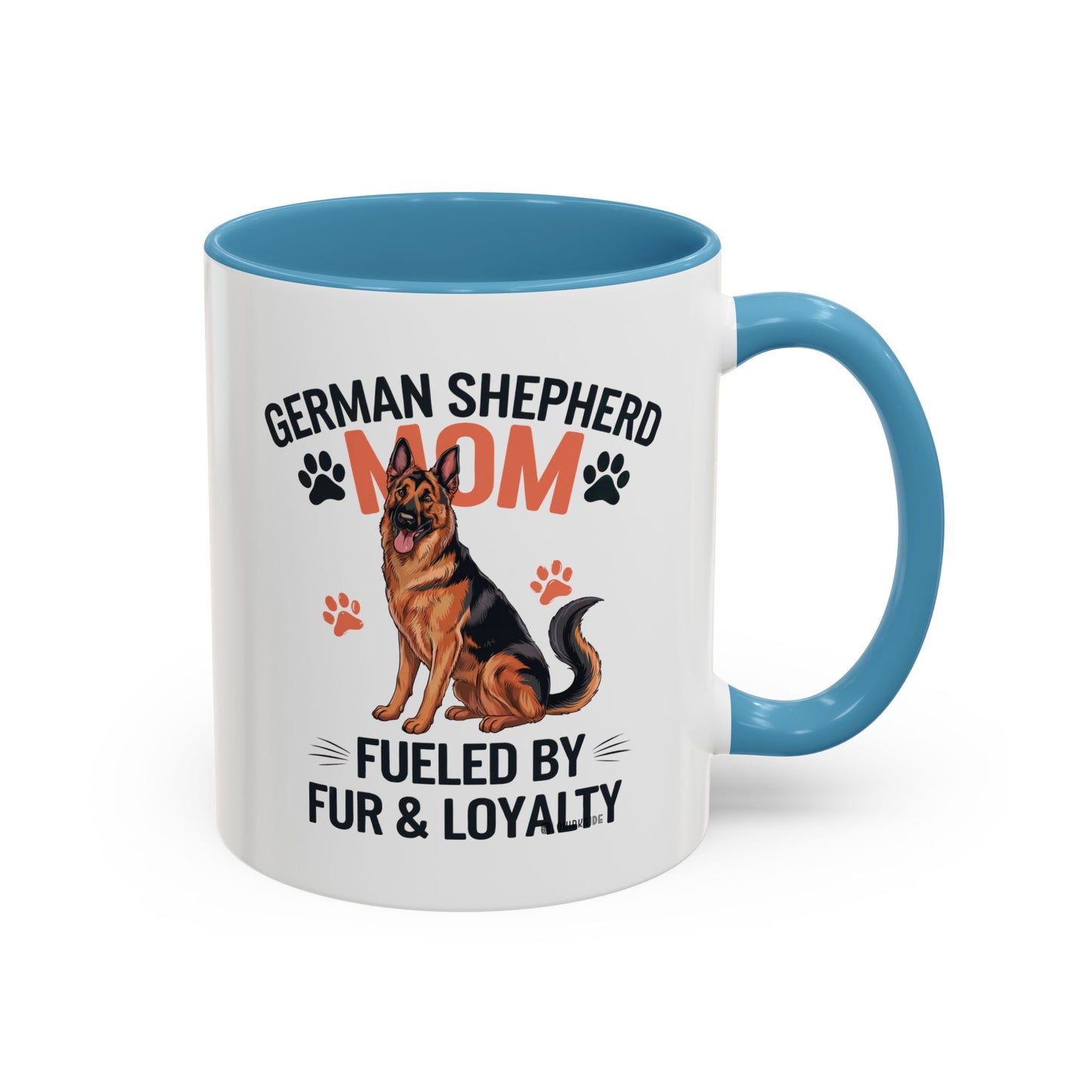 German Shepherd Mom Accent Coffee Mug: Perfect Gift for Dog Lovers, Pet Owners, Dog Enthusiasts, Animal Lovers