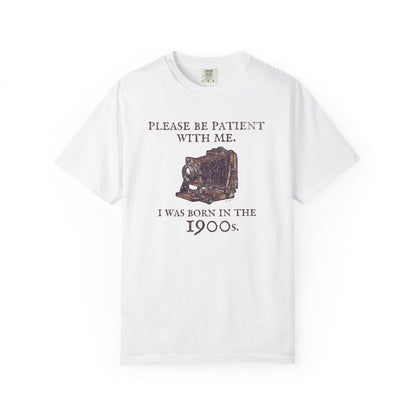 Sarcastic Millenial Unisex T-shirt, Funny Please Be Patient Tee, Humorous Gen Y Shirt, Vintage Birth Year Quote Top, Retro Cotton Blend
