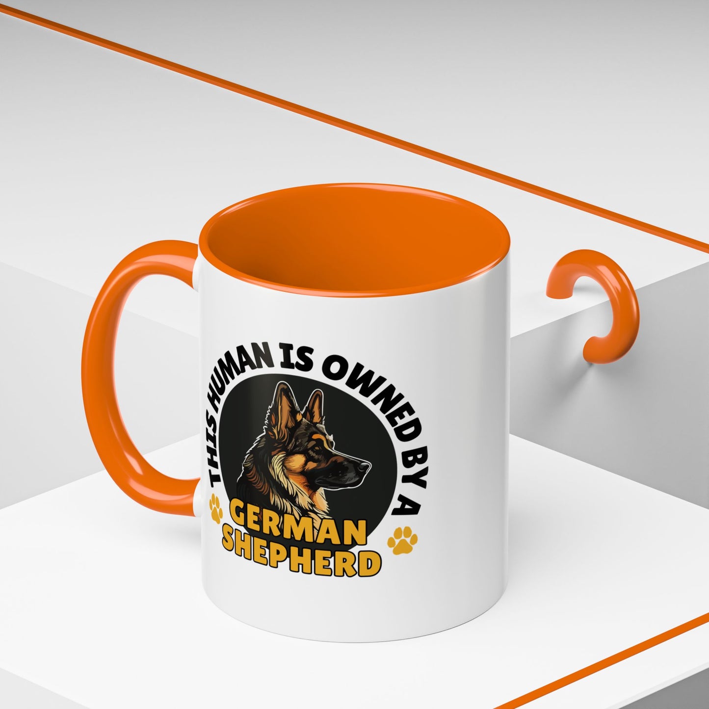 German Shepherd Owner Coffee Mug | Pet Lover Gift | Dog Mom Mug | Cute Animal Mug | Animal Lover Coffee Cup | Pet Parent Gift