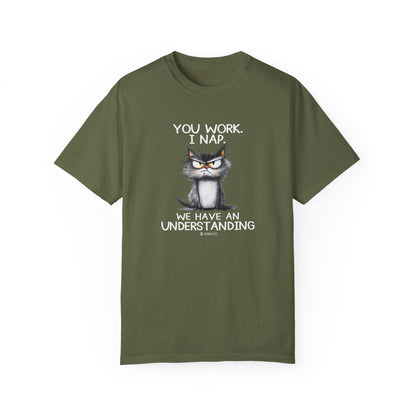 Crazy Cat Tee, Funny Cat Lover Shirt, Feline Fan Top, Cat Owner Gift, Cat Mom Shirt, Cat Dad Tee, Cat Lady Gift, Cat Print T-shirt
