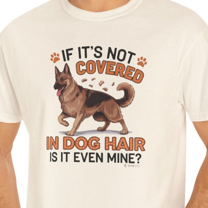 German Shepherd Dog Lover Unisex Garment-Dyed T-shirt, Parent Gift, Funny Dog Tee, Dog Mom Shirt, Gift for Dog Lovers