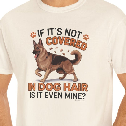 German Shepherd Dog Lover Unisex Garment-Dyed T-shirt, Parent Gift, Funny Dog Tee, Dog Mom Shirt, Gift for Dog Lovers