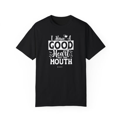 Bohemian Rebel Unisex Garment-Dyed T-shirt, Free Spirit Funny Tee, Swearing Quote Shirt, Sassy Attitude Top, Provocative Graphic Tee - Quirkside Creations