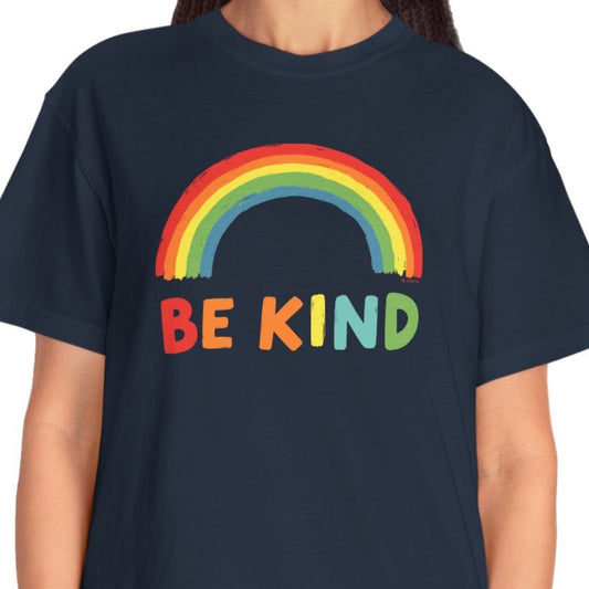 Kindness Promotion T-shirt, Positive Message Tee, Colorful Be Kind Shirt, Unisex Friendly Reminder Top, Inspirational Graphic Tee