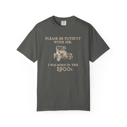 Sarcastic Millenial Unisex T-shirt, Funny Please Be Patient Tee, Humorous Gen Y Shirt, Vintage Birth Year Quote Top, Retro Cotton Blend