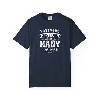 Funny Unisex Garment-Dyed T-shirt, Premium Sarcastic Tee, Humorous Adult Joke Top, Novelty Graphic Tee