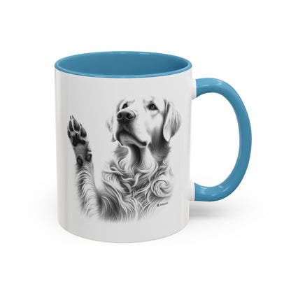 Elegant Pet Lover's Coffee Mug with Adorable Paw Prints, Dog Lover Gift, Customizable Ceramic Mug, Perfect for Pet Lovers, Home & [...]