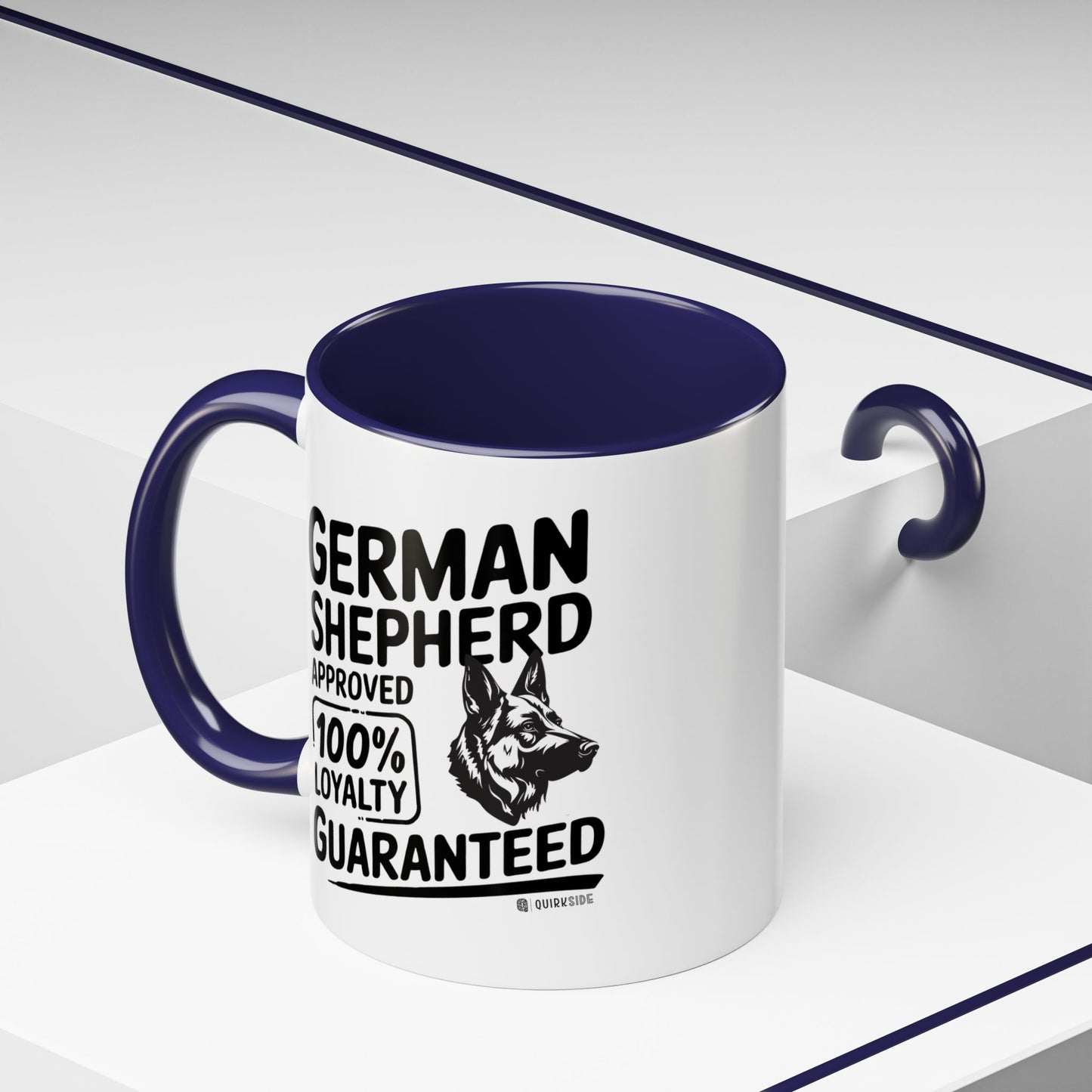 German Shepherd Lover Coffee Mug, Dog Owner Gift, Animal Lover Mug, Pet Parent Gift, Loyalty Guaranteed Mug